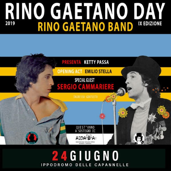 Arriva il Rino Gaetano Day, evento gratuito in ricordo del grande artista 