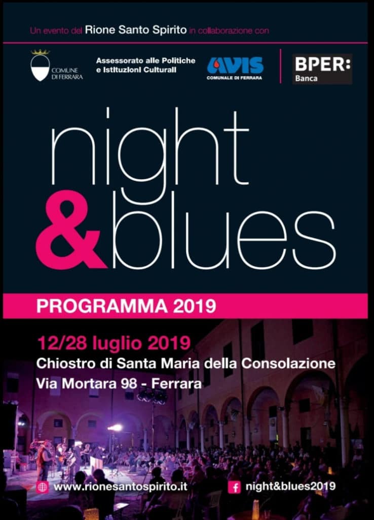 Night & Blues, torna la musica dei grandi artisti 