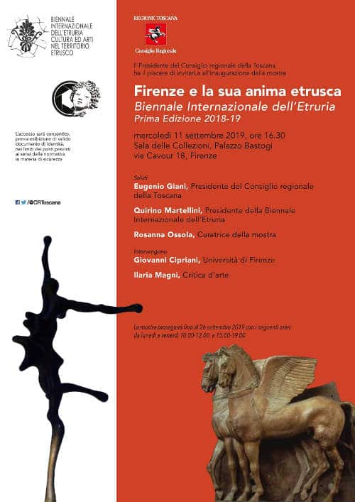 "Firenze e la sua anima etrusca", una mostra sulle radici storiche e il linguaggio artistico
