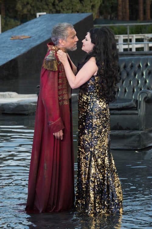 INDA al Teatro Romano di Verona con Elena di Euripide con Laura Marinoni e la regia di Davide Livermore