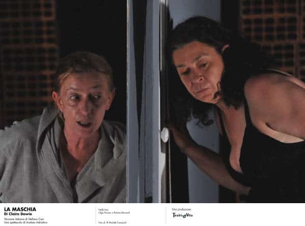 LA MASCHIA, lo spettacolo di Claire Dowie con Olga Durano
