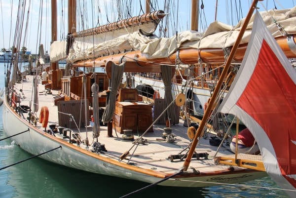 Al 15° raduno Vele Storiche Viareggio arrivano Invader e Orion, le golette ultracentenarie dei divi di Hollywood