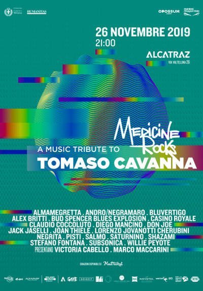 "Medicine Rocks", a Music Tribute to Tomaso Cavanna