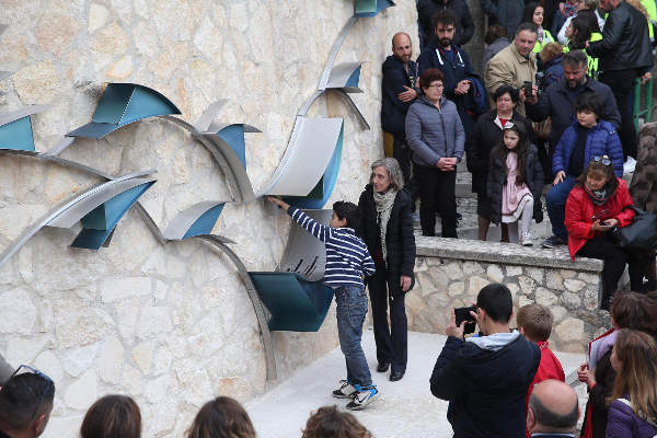 "Via dei Canti", tre opere scultoreo-musicali adattive sul Cammino di Benedetto