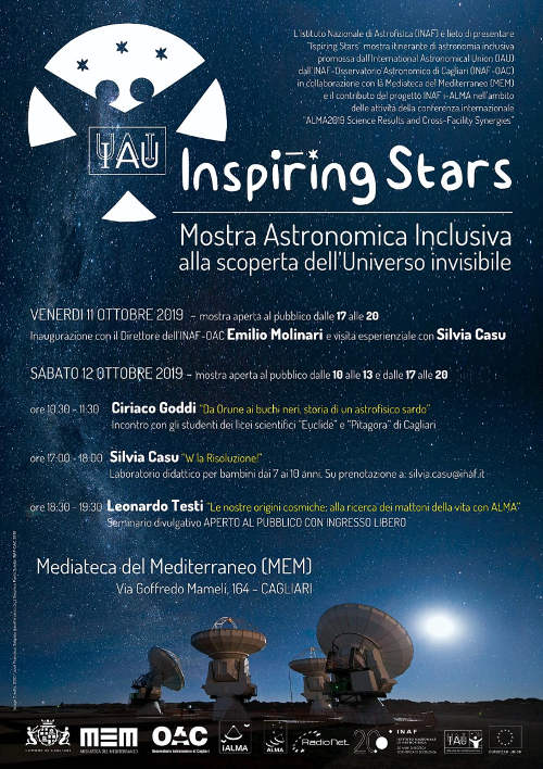 Due giorni dedicati alle stelle con “Inspiring Stars”