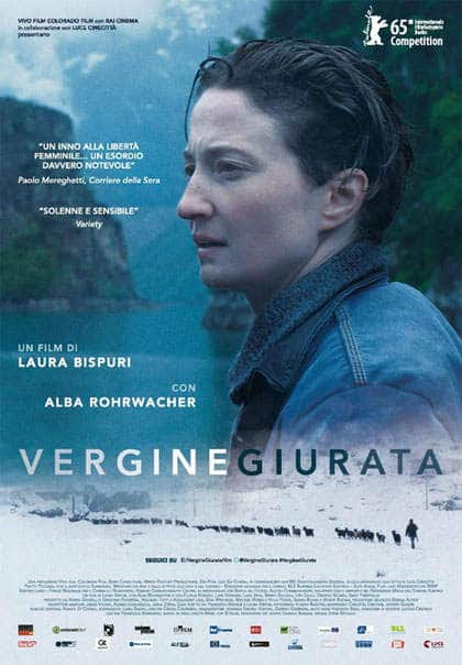 La condizione femminile nelle montagne brulle dell'Albania, dove le antiche leggi del Kanun determinano la vita della popolazione e non riconoscono alcuna libertà alle donne, raccontata nel lungometraggio dell’esordiente Laura Bispuri con Alba Rohrwacher, Flonja Kodheli, Lars Eidinger, Luan Jaha, Bruno Shllaku. È il film “Vergine giurata”, in onda lunedì 4 novembre alle 22.15 su Rai5 per il ciclo “Nuovo Cinema Italia”. La giovane Hana Doda, cresciuta sulle montagne albanesi, appellandosi alle leggi del Kanum fa voto di castità e diventa combattente, ricevendo così il riconoscimento che altrimenti potrebbe avere solo un uomo. Dopo più di dieci anni trascorsi in solitudine, Hana decide però di cambiare vita e di emigrare in Italia per trovare la sua vera identità. Dal romanzo omonimo di Elvira Dones. In concorso al 65° Festival di Berlino (2015). Globo d'oro 2015: miglior opera prima. Laura Bispuri è stata candidata al David di Donatello 2015 come miglior regista esordiente.
