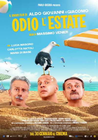 Ecco il trailer di ODIO L'ESTATE il nuovo film con Aldo Giovanni e Giacomo, regia di Massimo Venier