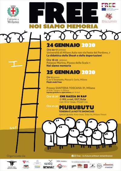 “FREE, NON C’È FUTURO SENZA MEMORIA” , la due giorni di chiusura del progetto internazionale: seminari, flash mob e feste