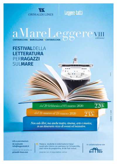 aMare Leggere: l'VIII edizione della nave scolastica letteraria raddoppia le partenze