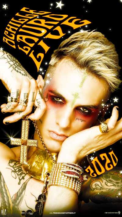 ACHILLE LAURO LIVE 2020 - Raddoppia la data romana e si aggiungono nuovi appuntamenti
