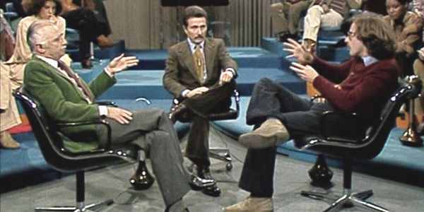 Stasera in TV: "Torna il "Match" di Alberto Arbasino Giorgio Albertazzi e Memè Perlini