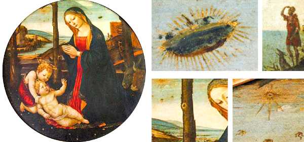 CuriosArte: La Madonna dell'UFO