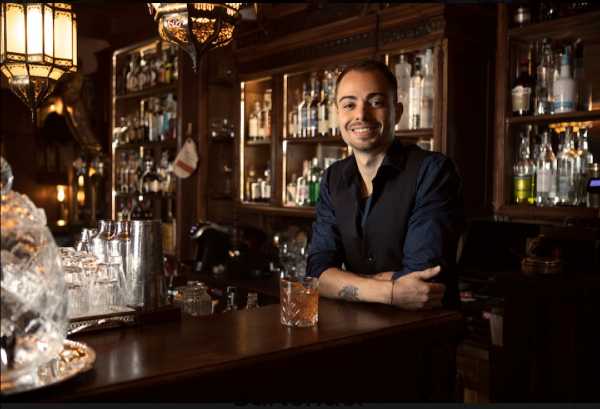 Drink Cinema: LAS CALACAS ispirato a Nightmare before Christmas, di Alessio De Simone, bartender del Wisdomless Club di Roma