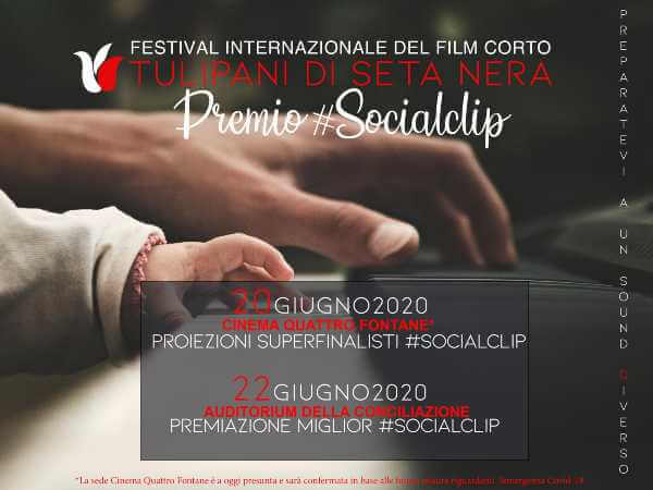 PREMIO #SOCIALCLIP (TSN) posticipato a giugno