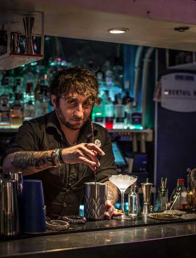 Drink cinema: MAVERICK ispirato a Top Gun, di Marco Riccetti, head bartender dell'Inside Restaurant & Cocktail Bar di Torino