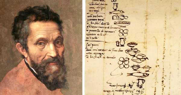 CuriosArte: La lista della spesa di Michelangelo CuriosArte: La lista della spesa di Michelangelo