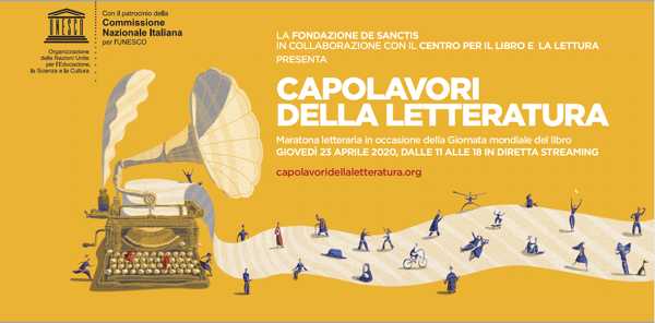 Da Augias a Magris, da Bisio a Lagioia, da de Giovanni a Morante. La Giornata Mondiale del Libro in streaming, la maratona con oltre 100 interventi della Fondazione De Sanctis