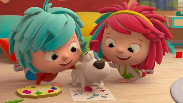 Oggi in TV: "Tornano da lunedì i gemellini "Yo Yo" con una nuova serie in prima tv assoluta". Il cartone d'autore prescolare firmato Ugo Nespolo