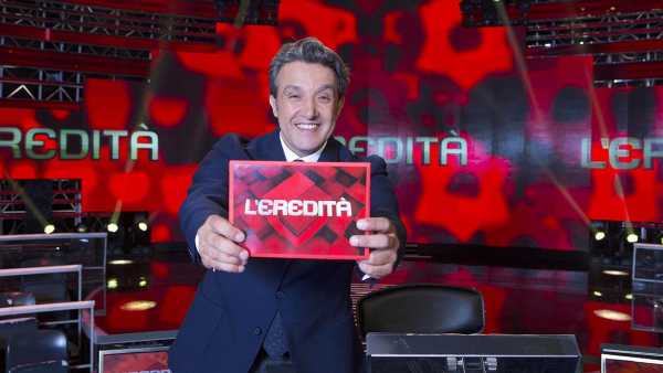 Oggi in TV: "Con Flavio Insinna torna "L'Eredità" di Rai1".  Una nuova serie di trasmissioni per sostenere la Protezione Civile