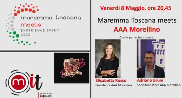 "Maremma Toscana Meets": diretta streaming con l'AAA Morellino "Maremma Toscana Meets": diretta streaming con l'AAA Morellino