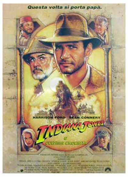 Il film del giorno: "Indiana Jones e l'ultima crociata" (su Paramount Network) Il film del giorno: "Indiana Jones e l'ultima crociata" (su Paramount Network)