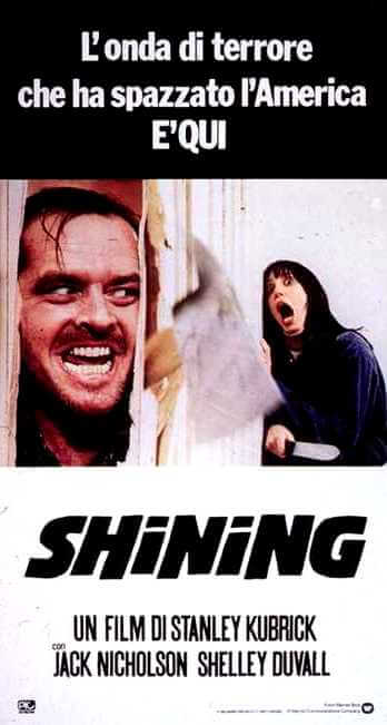 Il film del giorno: "Shining" (su Iris) Il film del giorno: "Shining" (su Iris)