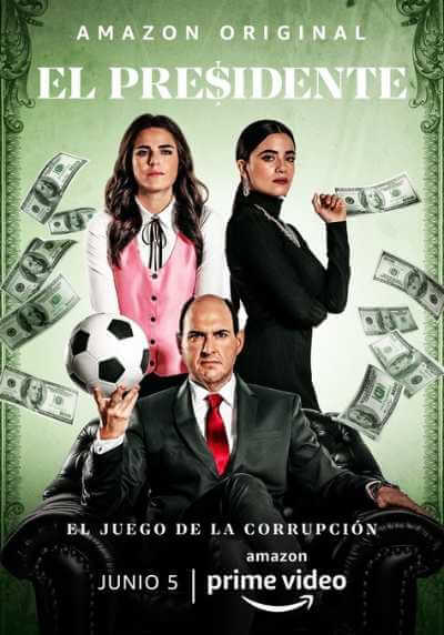 AMAZON PRIME VIDEO - ecco il trailer della nuova serie "El Presidente"