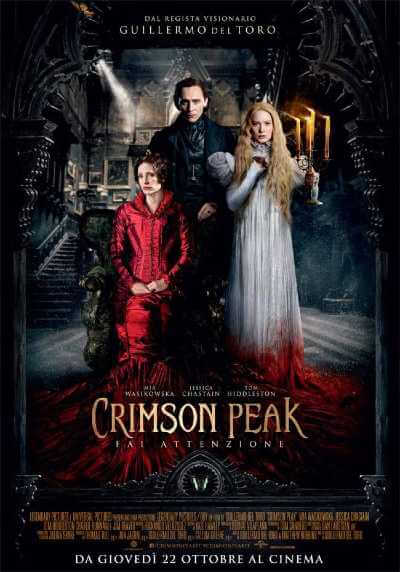 Il film del giorno: "Crimson Peak" (su Mediaset 20) Il film del giorno: "Crimson Peak" (su Mediaset 20)