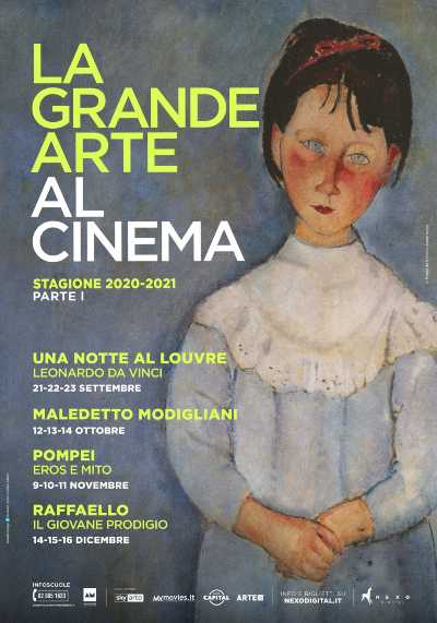 Torna da settembre "La Grande Arte al Cinema" Torna da settembre "La Grande Arte al Cinema"