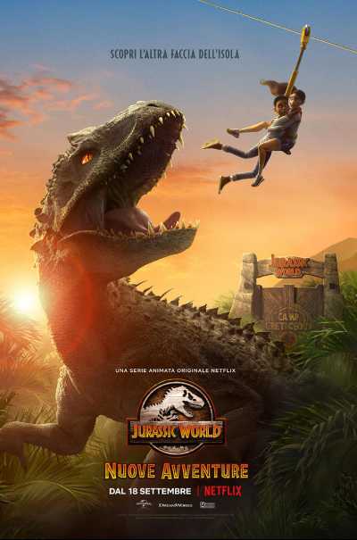 JURASSIC WORLD: NUOVE AVVENTURE, la nuova serie d’animazione solo su Netflix
