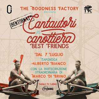 CANTAUTORI IN CANOTTIERA BEST FRIENDS: cinque incontri per dieci artisti