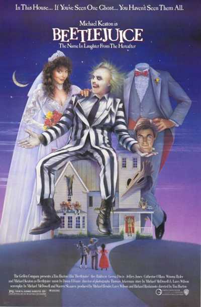 Il film del giorno: "Beetlejuice - Spiritello Porcello" (su Iris)