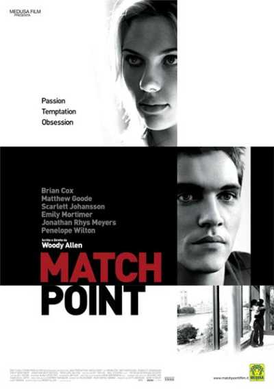 Il film del giorno: "Match Point" (su Iris) Il film del giorno: "Match Point" (su Iris)