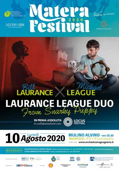 MATERA FESTIVAL - Gran finale con League & Laurance