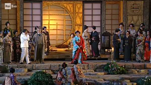 Stasera in TV: La "Madama Butterfly" dall'Arena di Verona Su Rai5 (canale 23) - una grande regia di Zeffirelli