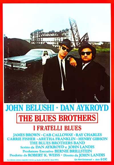 Il film del giorno: "The Blues Brothers" (su Iris) Il film del giorno: "The Blues Brothers" (su Iris)