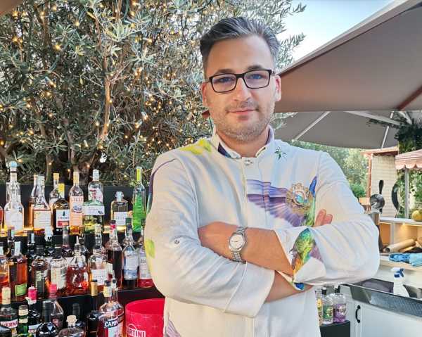 Il drink: PLANCTONIC, di Alessio Navacci barman di QVINTO a Roma