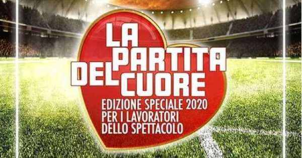 "Chi vincerà LA PARTITA DEL CUORE? Edizione Speciale 2020": il 3 settembre allo Stadio Bentegodi di VERONA, in diretta su Rai 1, si sfideranno 4 squadre con 4 capitani (Amoroso, Bova, Morandi e Salmo)... per i lavoratori dello spettacolo