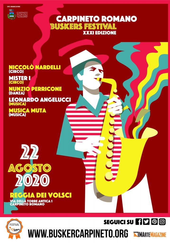 Tra circo, musica e danza, torna la XXXI edizione del Carpineto Romano Buskers Festival