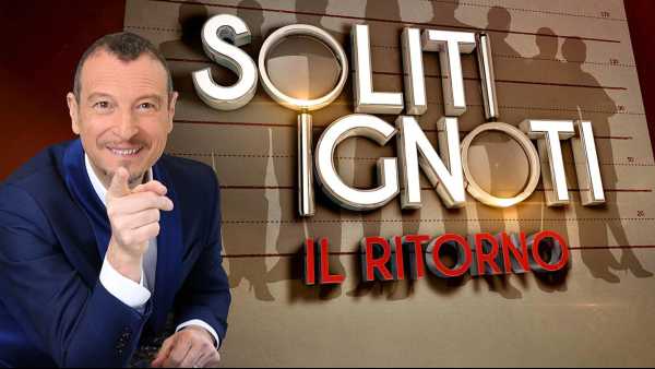 Stsera in TV: Puntata speciale con ospiti vip per "Soliti Ignoti – Il Ritorno" - Amadeus su Rai1 in prima serata
