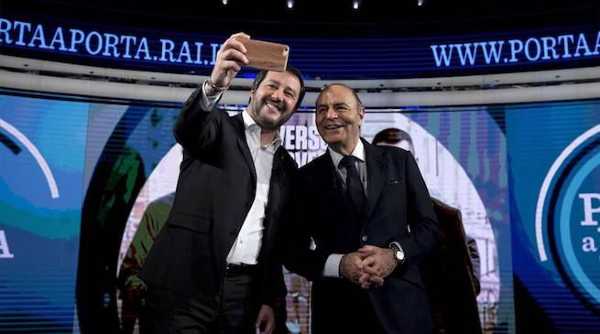 Stasera in Tv: Matteo Salvini a "Porta a Porta" su Rai1