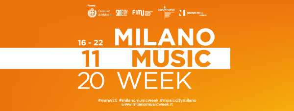 Milano Music Week 2020 - Sostegno al lavoro ed eventi in digitale al centro della manifestazione
