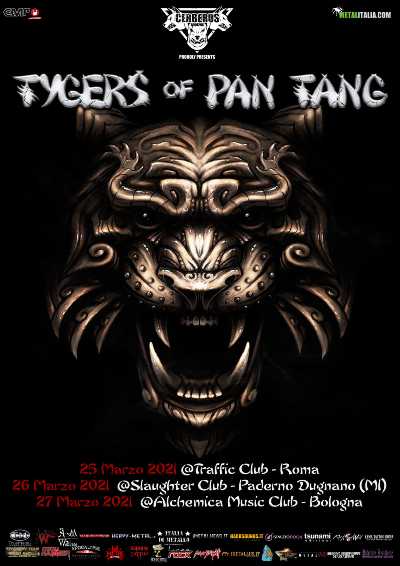 TYGERS OF PAN TANG: le date italiane spostate a Marzo 2021
