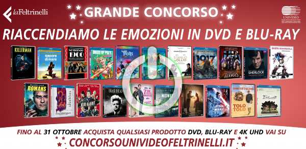 UNIVIDEO lancia una campagna per promuovere il consumo di DVD e Blu-ray UNIVIDEO lancia una campagna per promuovere il consumo di DVD e Blu-ray