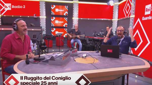 Oggi in Radio: Radio2 festeggia i 25 anni de "Il ruggito del coniglio" - Una puntata evento, anche i video su RaiPlay