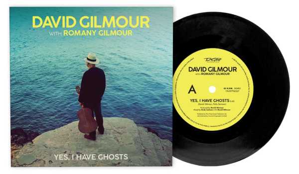 DAVID GILMOUR: il 27 novembre in occasione del RSD BLACK FRIDAY uscirà l’edizione limitata in vinile 7’’ di “YES, I HAVE GHOSTS”