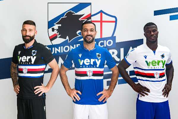 Very Mobile main sponsor della Sampdoria per la stagione 2020/21