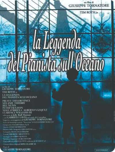 Il film del giorno: "La leggenda del pianista sull'Oceano" (su Cine34) Il film del giorno: "La leggenda del pianista sull'Oceano" (su Cine34)