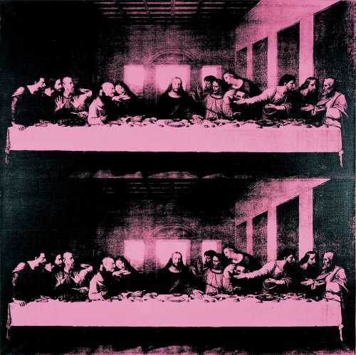 The Last Supper Recall di Andy Warhol in mostra alla Galleria Credito Valtellinese di Milano
