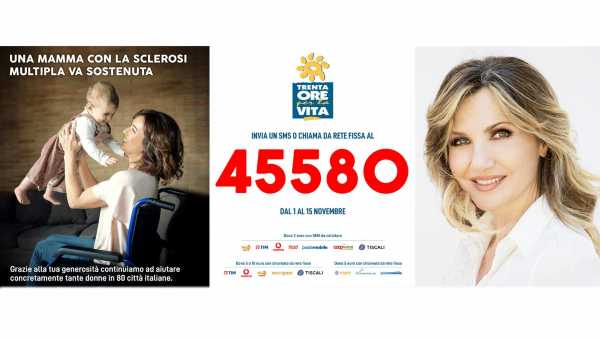 Oggi in TV: A "Questione di Stilo" la raccolta per l'Associazione Italiana Sclerosi Multipla - Su RadioLive la campagna per AISM